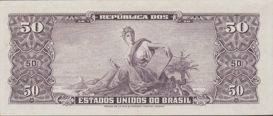 Imagem do verso da cédula